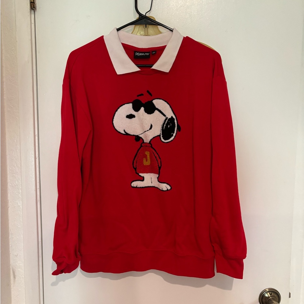 Red Peanuts Snoopy Sweater